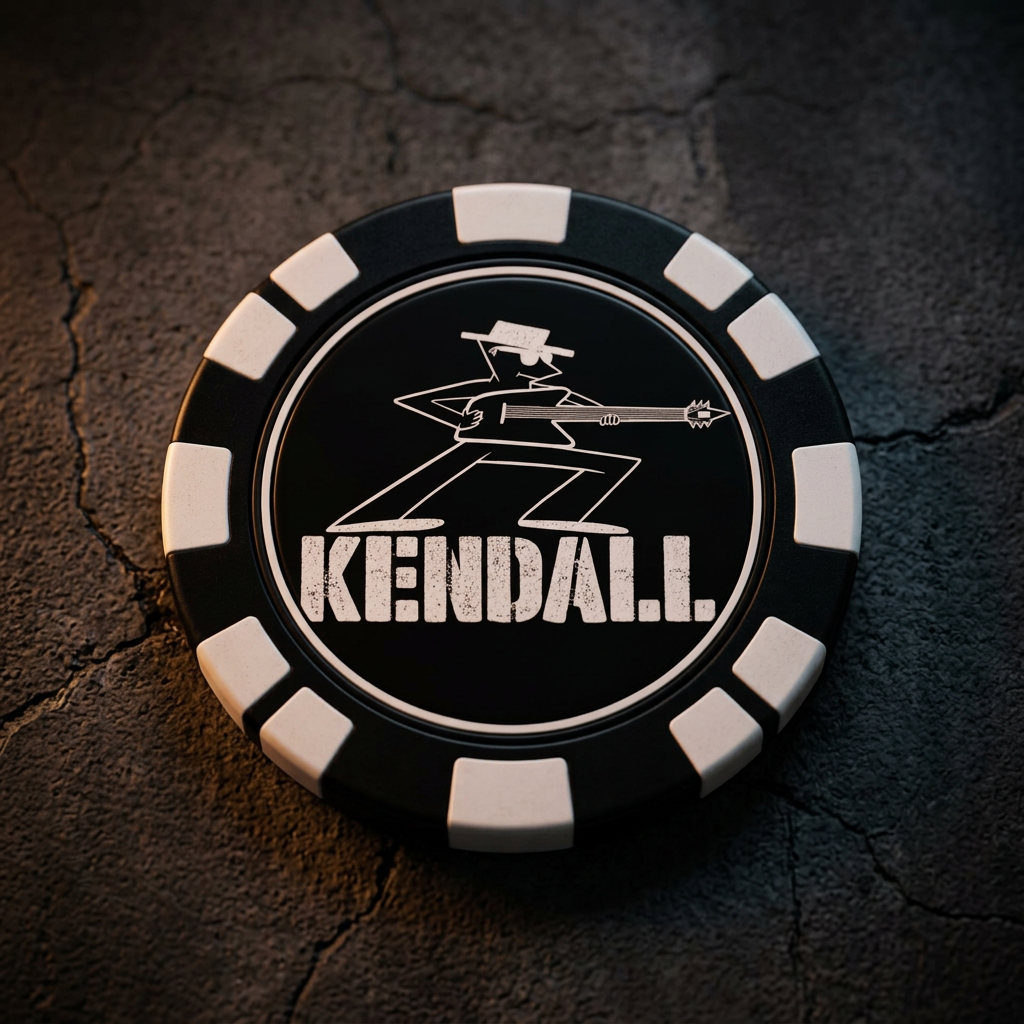 Kendall Poker Chip